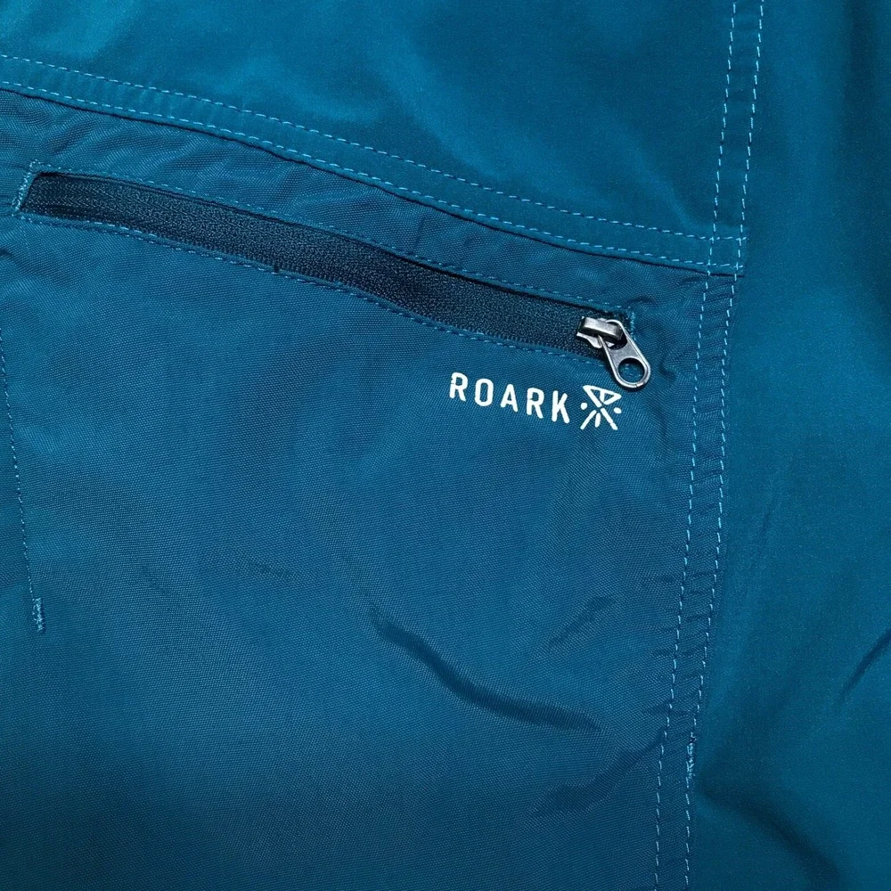 Roark Board Shorts Mens Size 28 Green Savage Series Swim Trunks Surf Performance